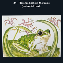 Load image into Gallery viewer, Fanciful Frog Greeting Cards