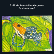 Load image into Gallery viewer, Fanciful Frog Greeting Cards