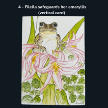 Load image into Gallery viewer, Fanciful Frog Greeting Cards