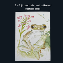 Load image into Gallery viewer, Fanciful Frog Greeting Cards