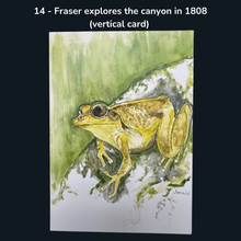 Load image into Gallery viewer, Fanciful Frog Greeting Cards
