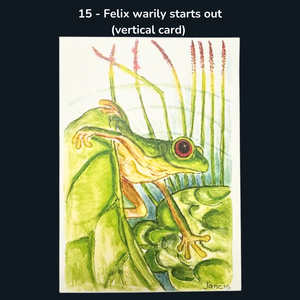 Fanciful Frog Greeting Cards