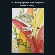 Load image into Gallery viewer, Fanciful Frog Greeting Cards
