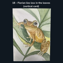 Load image into Gallery viewer, Fanciful Frog Greeting Cards
