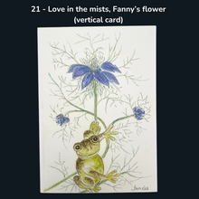 Load image into Gallery viewer, Fanciful Frog Greeting Cards
