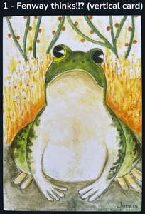 Fanciful Frog Greeting Cards