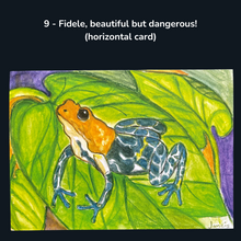 Load image into Gallery viewer, Fanciful Frog Greeting Cards
