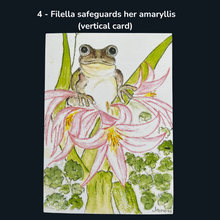 Load image into Gallery viewer, Fanciful Frog Greeting Cards
