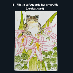 Fanciful Frog Greeting Cards