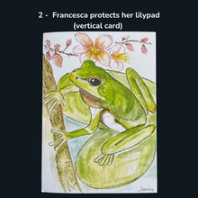 Load image into Gallery viewer, Fanciful Frog Greeting Cards
