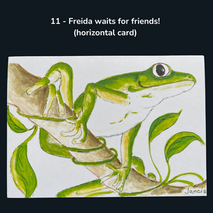 Fanciful Frog Greeting Cards