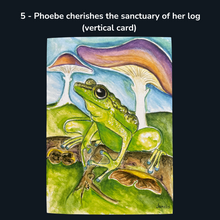 Load image into Gallery viewer, Fanciful Frog Greeting Cards
